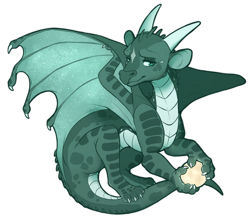 Moonwatcher Sticker Design for Destiny: A Wings of Fire Design